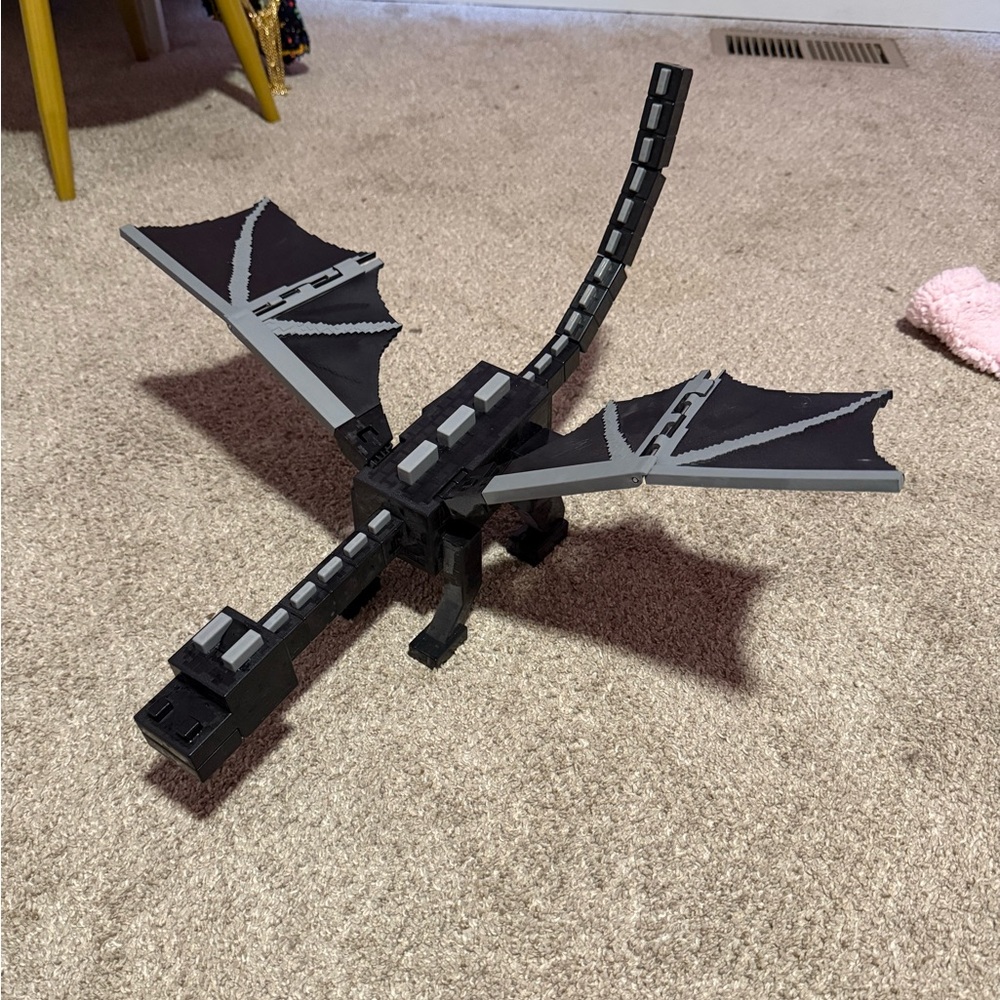 Minecraft Mist Breathing Ender Dragon Figure